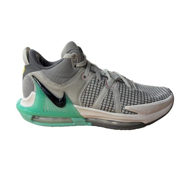 nike Other - Nike LeBron Witness 7 Flat Pewter Mint 7.5 Basketball Shoes